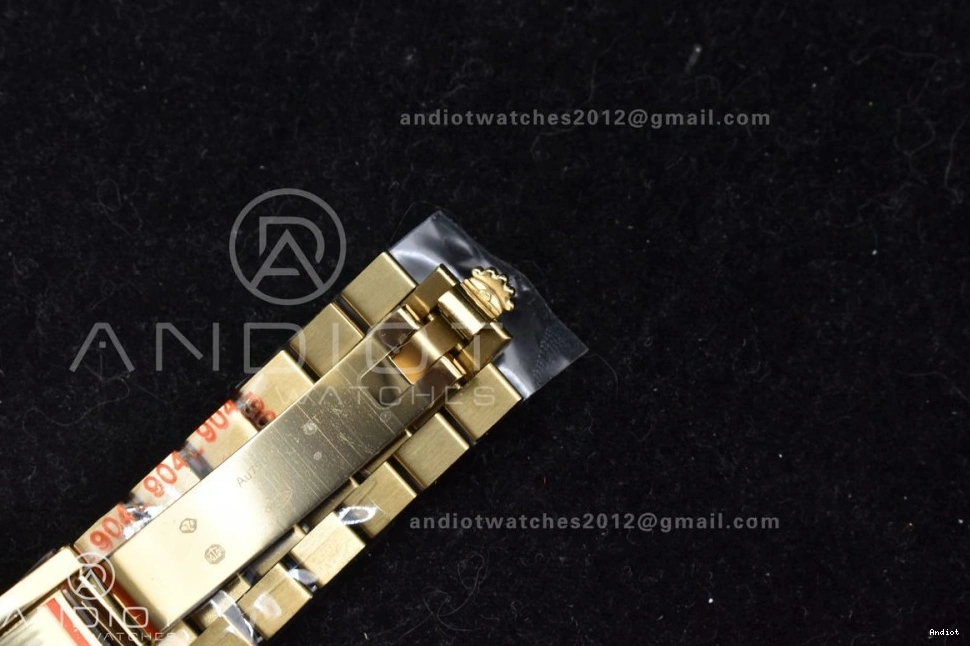 DayDate Bracelet 904L Gain President Steel GMF 40 YG Diamond Gold Markers A3255 Dial Weight V2 On 0111